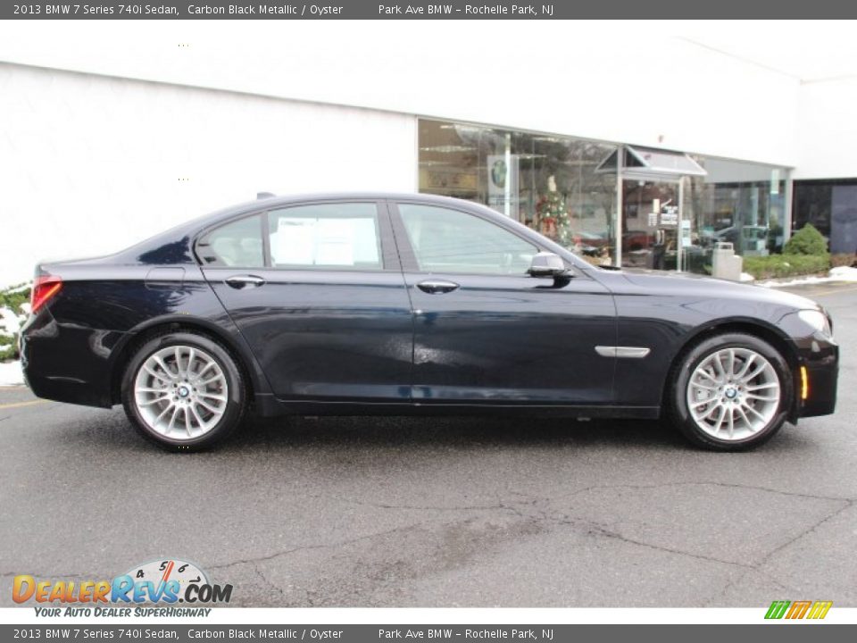 Carbon Black Metallic 2013 BMW 7 Series 740i Sedan Photo #2