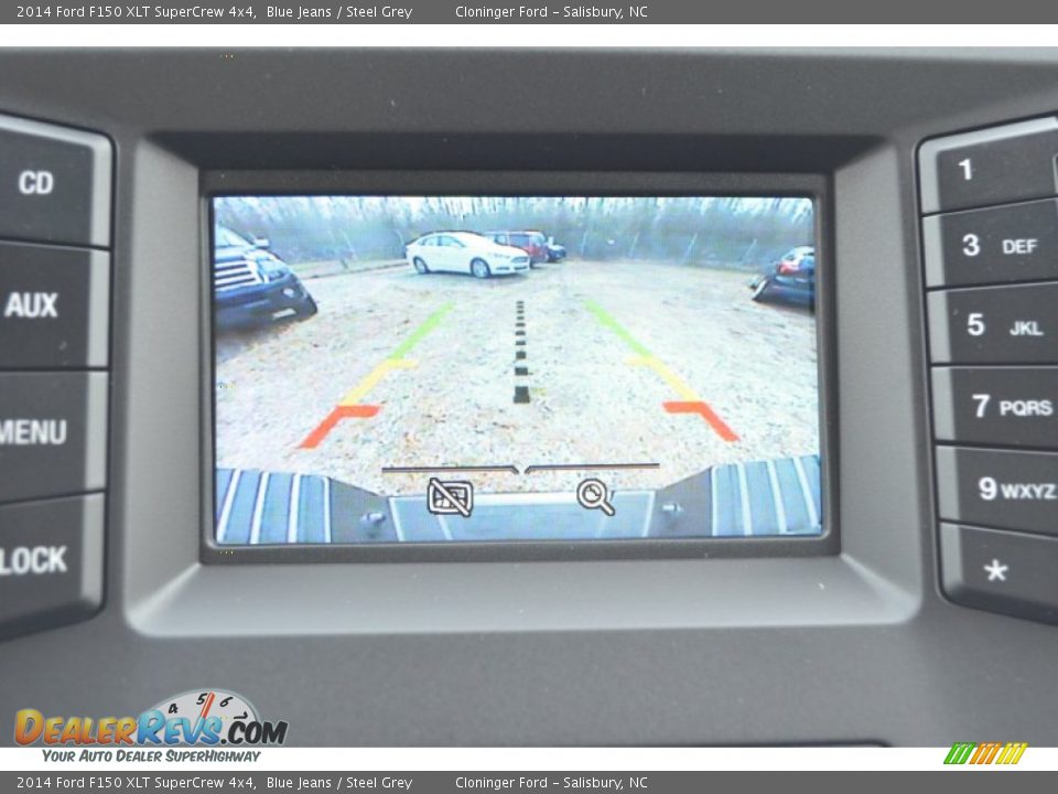 2014 Ford F150 XLT SuperCrew 4x4 Blue Jeans / Steel Grey Photo #15