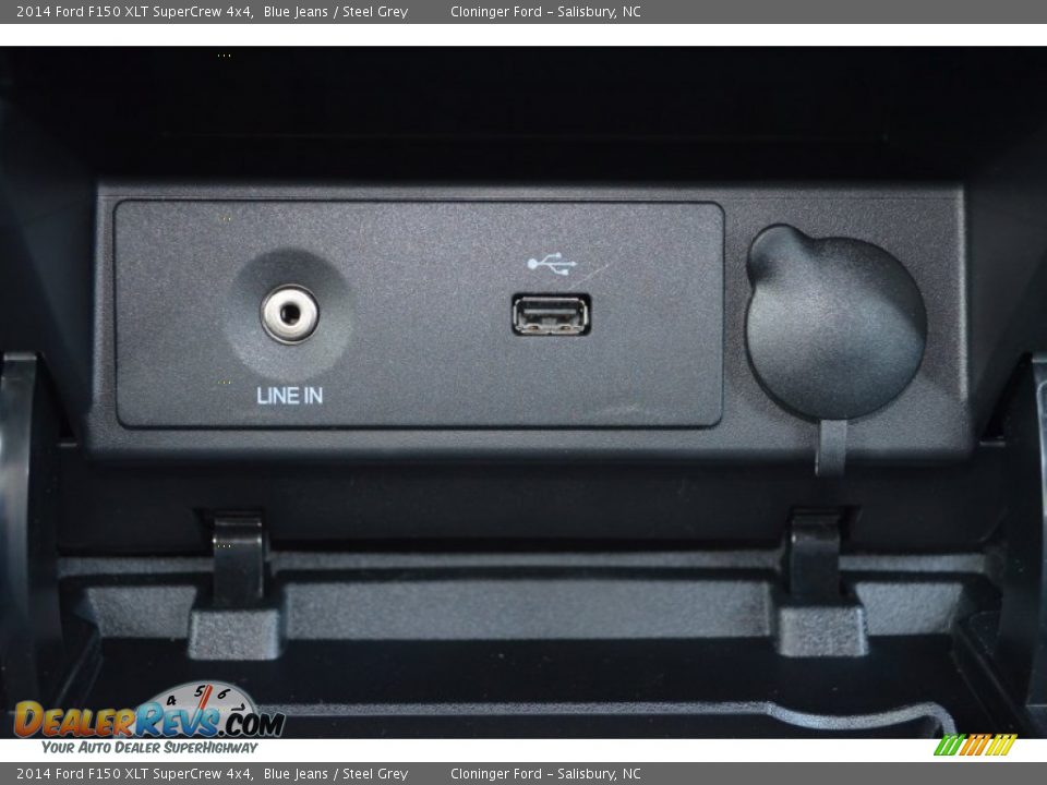 2014 Ford F150 XLT SuperCrew 4x4 Blue Jeans / Steel Grey Photo #18