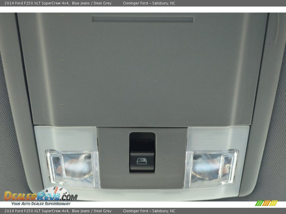 2014 Ford F150 XLT SuperCrew 4x4 Blue Jeans / Steel Grey Photo #19