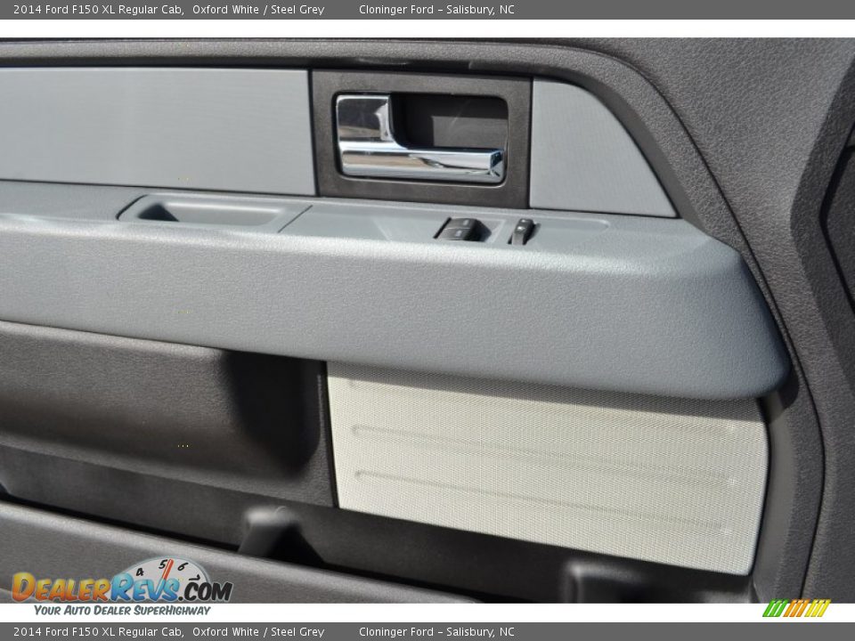 2014 Ford F150 XL Regular Cab Oxford White / Steel Grey Photo #4