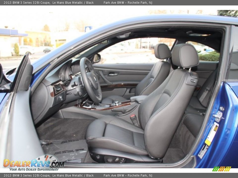 Black Interior - 2013 BMW 3 Series 328i Coupe Photo #10