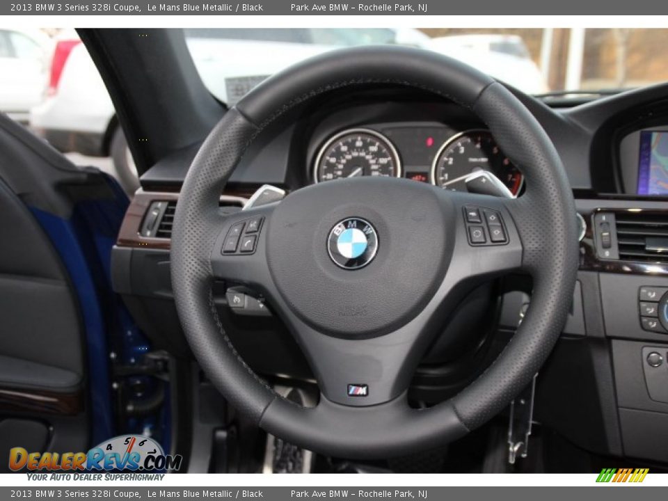 2013 BMW 3 Series 328i Coupe Steering Wheel Photo #15