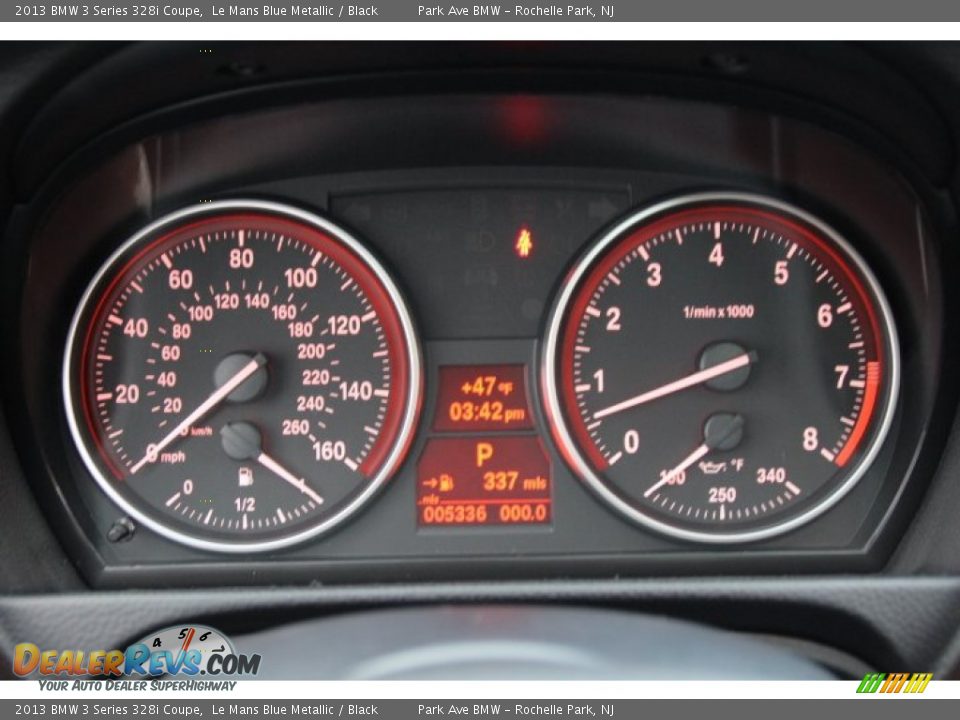 2013 BMW 3 Series 328i Coupe Gauges Photo #18