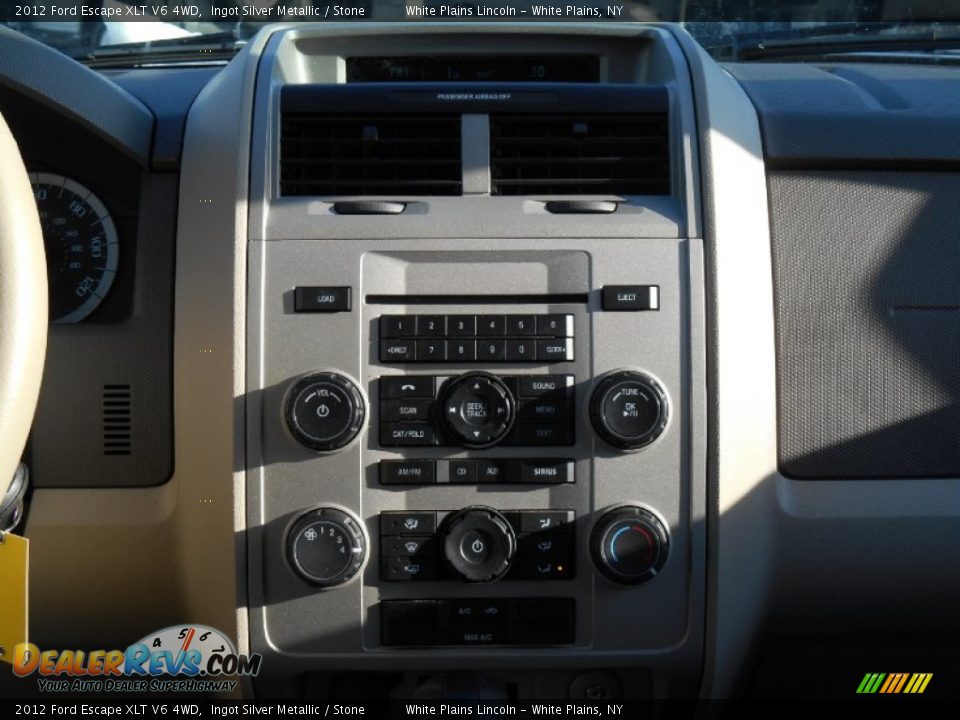 2012 Ford Escape XLT V6 4WD Ingot Silver Metallic / Stone Photo #21