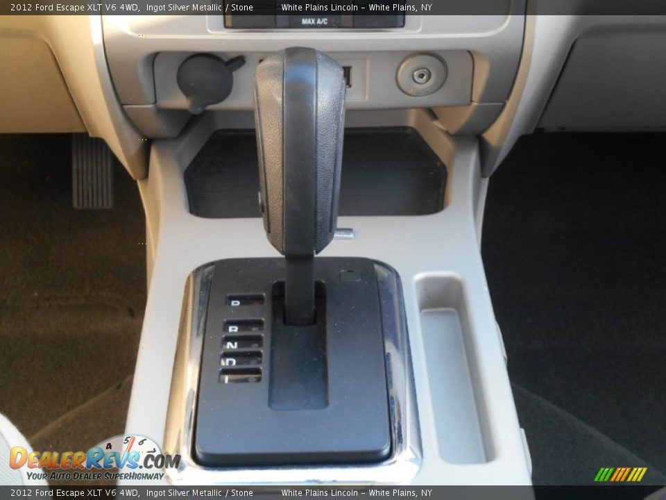 2012 Ford Escape XLT V6 4WD Ingot Silver Metallic / Stone Photo #22
