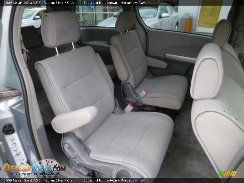 2009 Nissan Quest 3.5 S Radiant Silver / Gray Photo #5