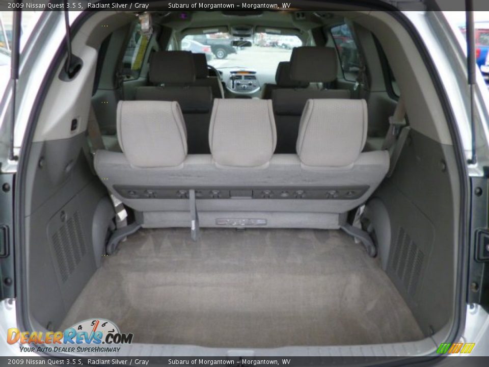 2009 Nissan Quest 3.5 S Radiant Silver / Gray Photo #6