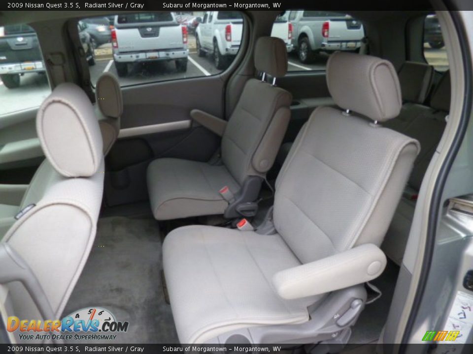 2009 Nissan Quest 3.5 S Radiant Silver / Gray Photo #14