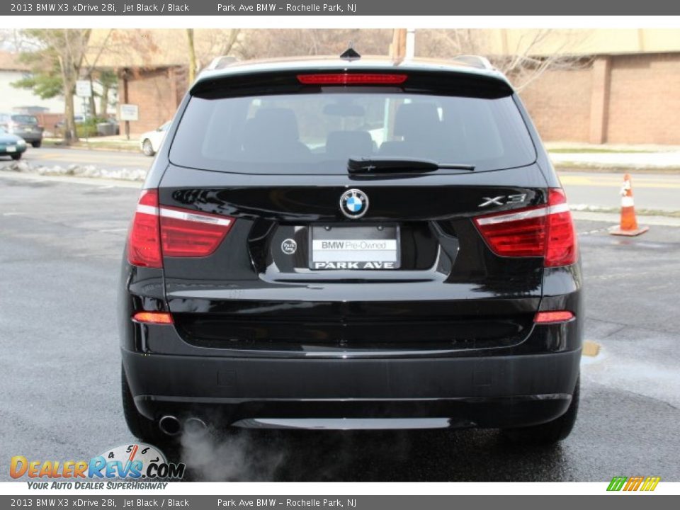 2013 BMW X3 xDrive 28i Jet Black / Black Photo #4