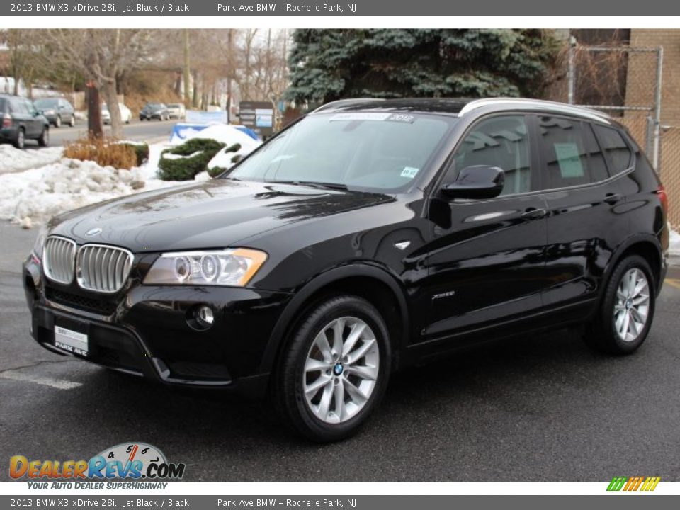 2013 BMW X3 xDrive 28i Jet Black / Black Photo #6