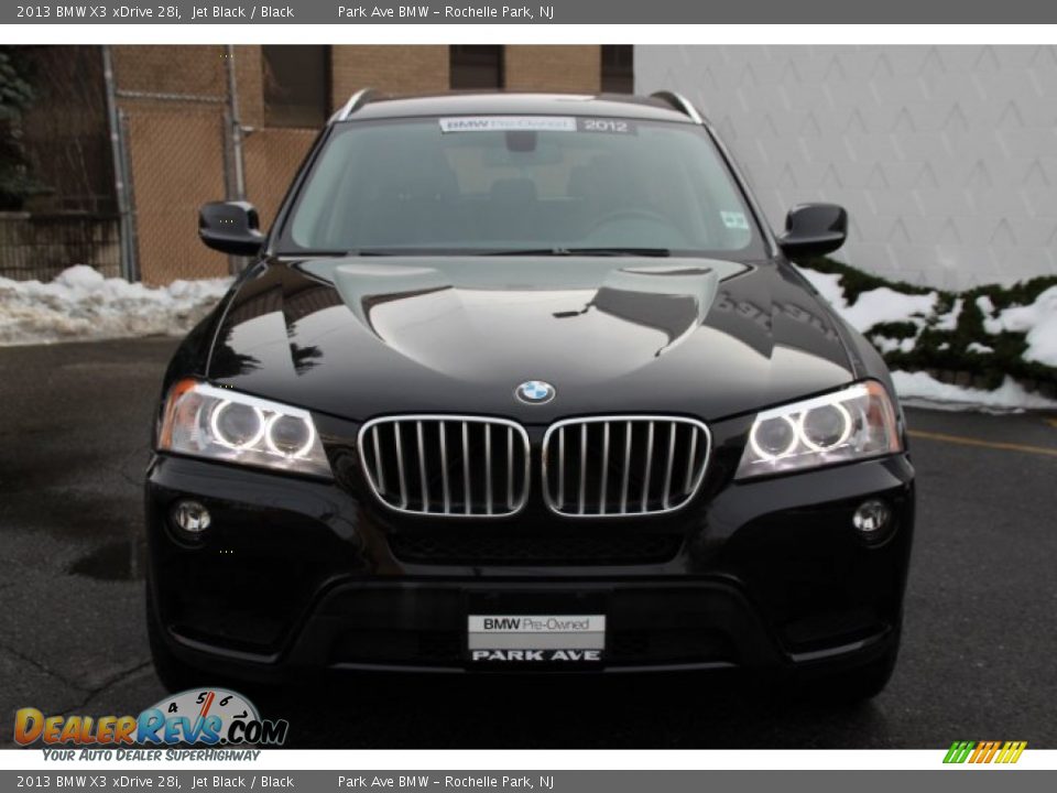 2013 BMW X3 xDrive 28i Jet Black / Black Photo #7