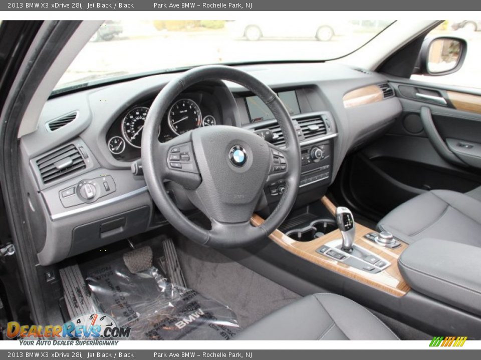 2013 BMW X3 xDrive 28i Jet Black / Black Photo #9