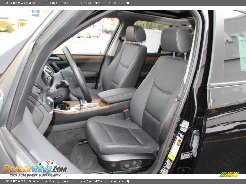 2013 BMW X3 xDrive 28i Jet Black / Black Photo #11