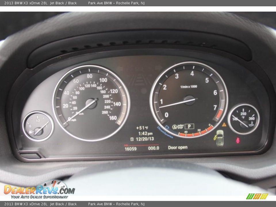 2013 BMW X3 xDrive 28i Jet Black / Black Photo #18