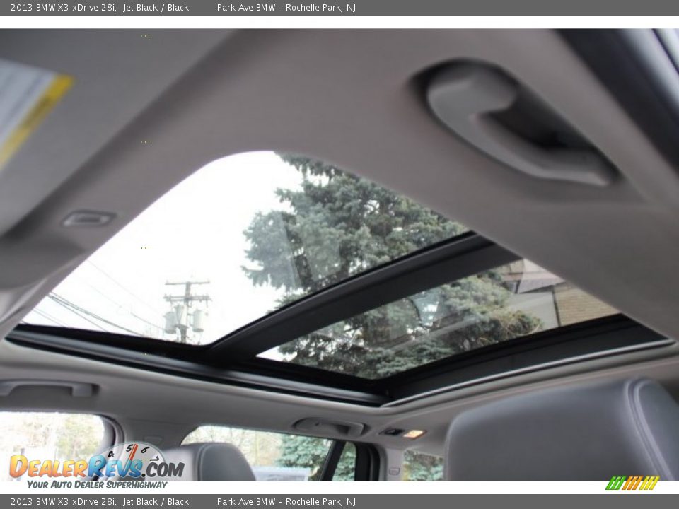 2013 BMW X3 xDrive 28i Jet Black / Black Photo #19