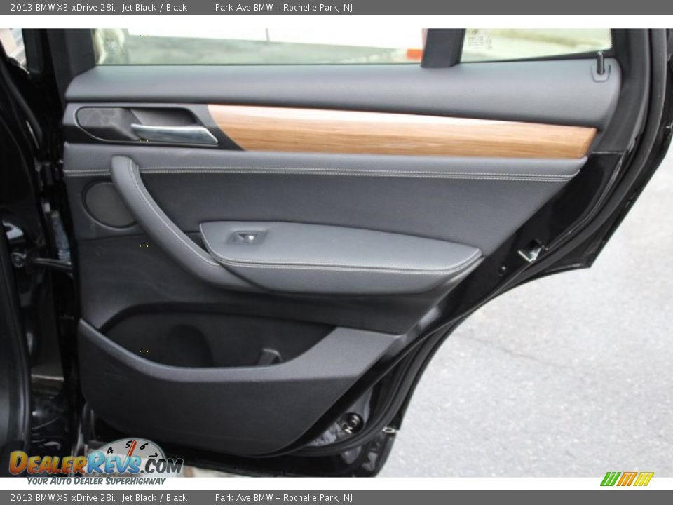 2013 BMW X3 xDrive 28i Jet Black / Black Photo #22