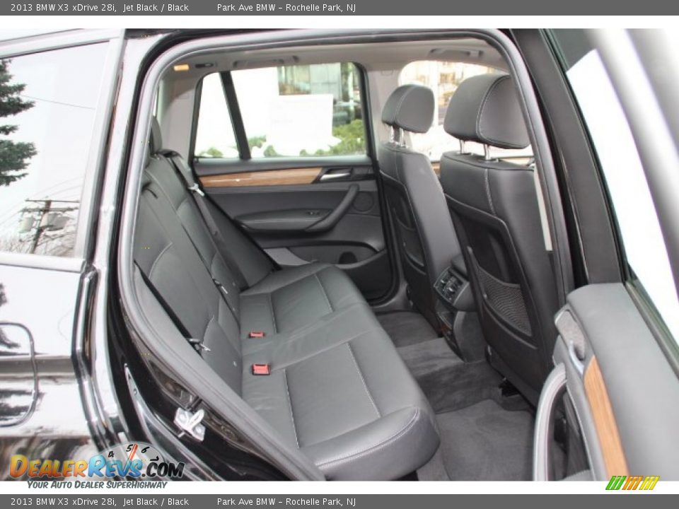 2013 BMW X3 xDrive 28i Jet Black / Black Photo #23