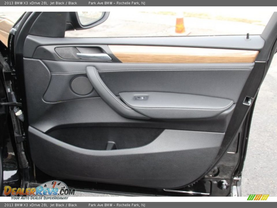 2013 BMW X3 xDrive 28i Jet Black / Black Photo #24