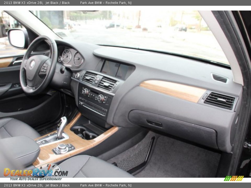 2013 BMW X3 xDrive 28i Jet Black / Black Photo #25