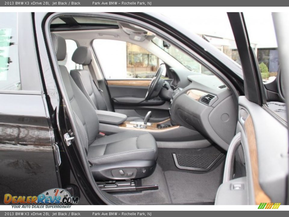 2013 BMW X3 xDrive 28i Jet Black / Black Photo #26