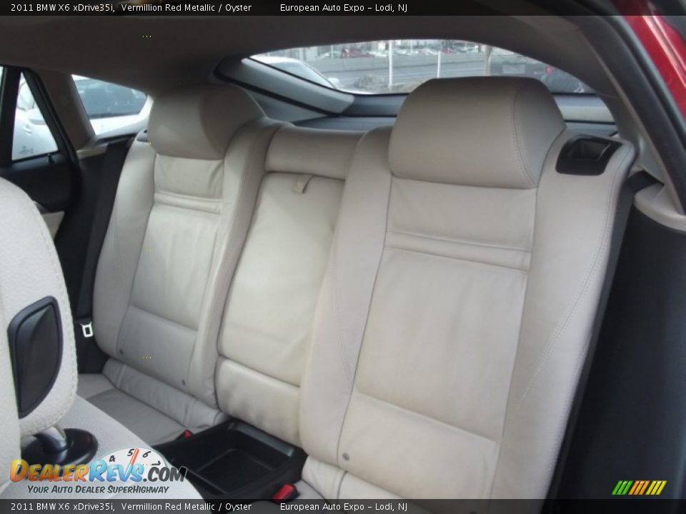 2011 BMW X6 xDrive35i Vermillion Red Metallic / Oyster Photo #11