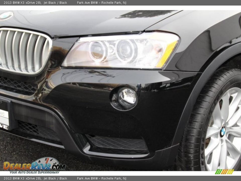 2013 BMW X3 xDrive 28i Jet Black / Black Photo #29