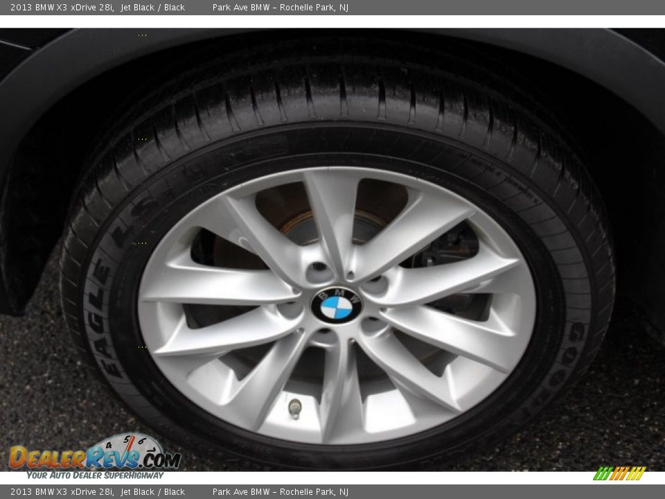 2013 BMW X3 xDrive 28i Jet Black / Black Photo #31