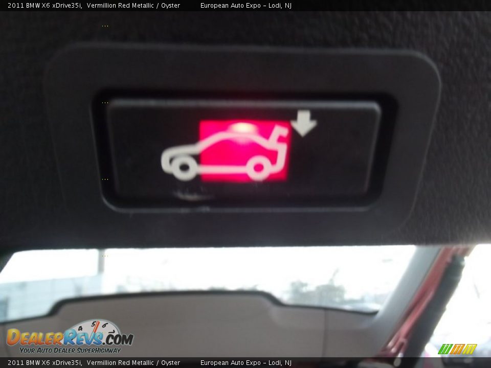 2011 BMW X6 xDrive35i Vermillion Red Metallic / Oyster Photo #19