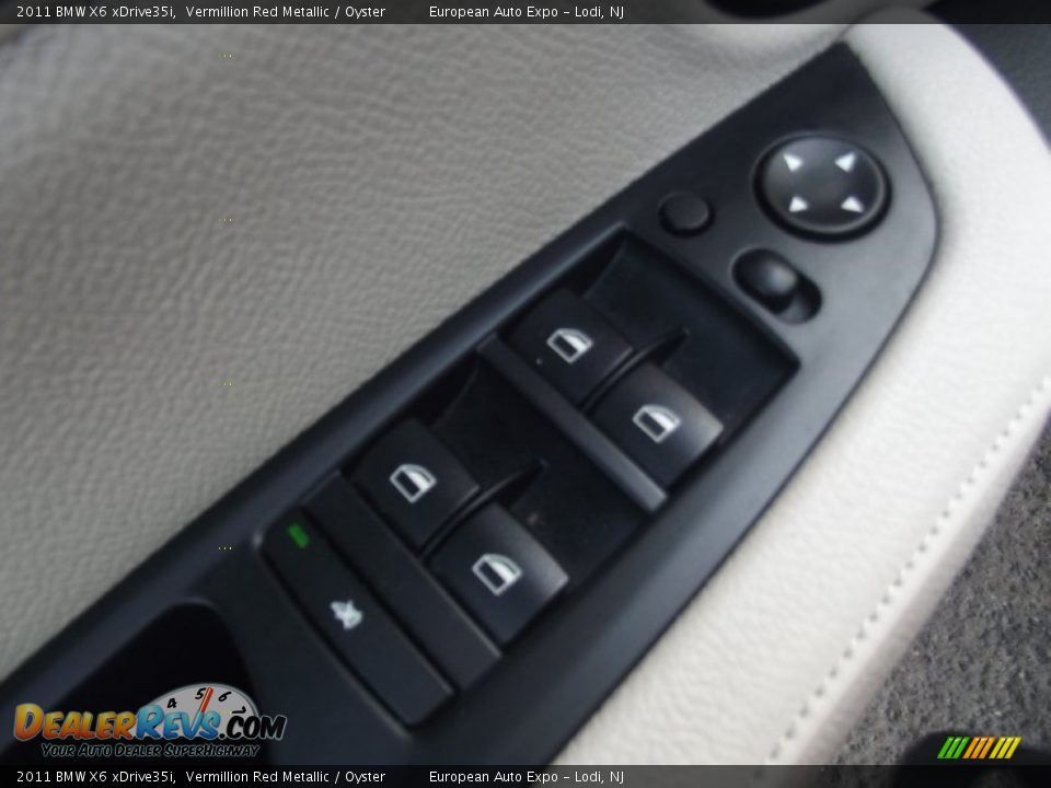 2011 BMW X6 xDrive35i Vermillion Red Metallic / Oyster Photo #20