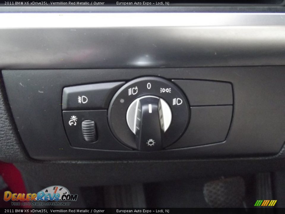 2011 BMW X6 xDrive35i Vermillion Red Metallic / Oyster Photo #22