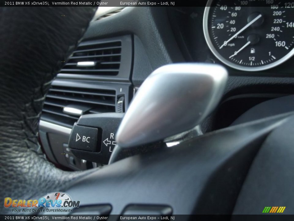 2011 BMW X6 xDrive35i Vermillion Red Metallic / Oyster Photo #27