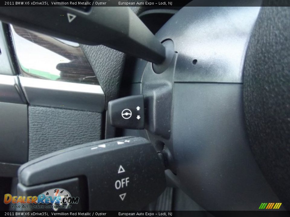 2011 BMW X6 xDrive35i Vermillion Red Metallic / Oyster Photo #31