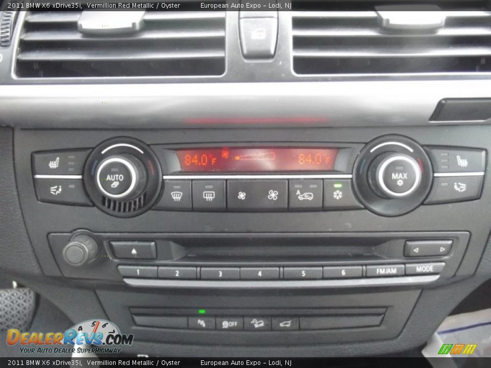 2011 BMW X6 xDrive35i Vermillion Red Metallic / Oyster Photo #36