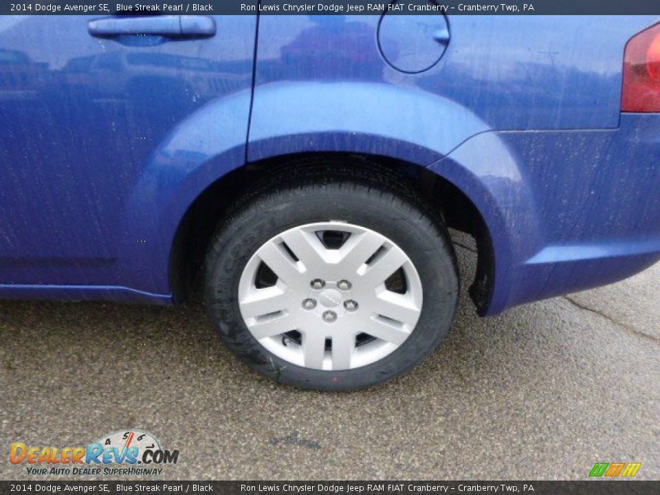 2014 Dodge Avenger SE Blue Streak Pearl / Black Photo #9