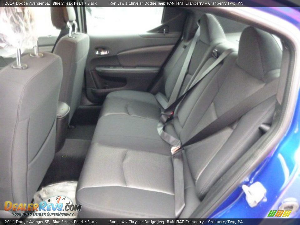 2014 Dodge Avenger SE Blue Streak Pearl / Black Photo #12