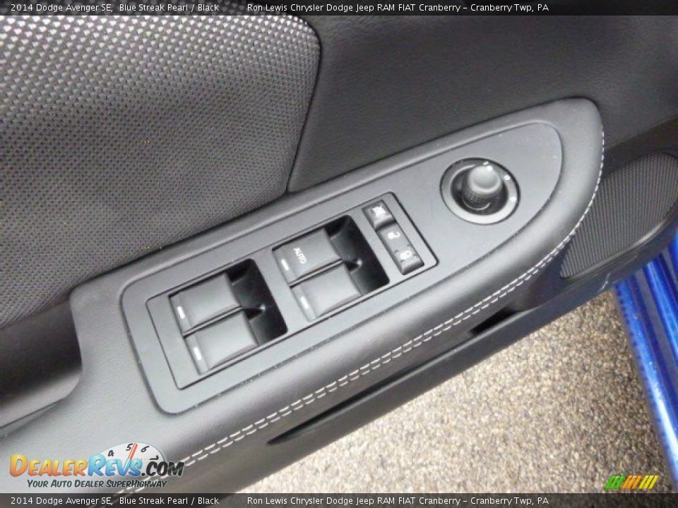 2014 Dodge Avenger SE Blue Streak Pearl / Black Photo #15
