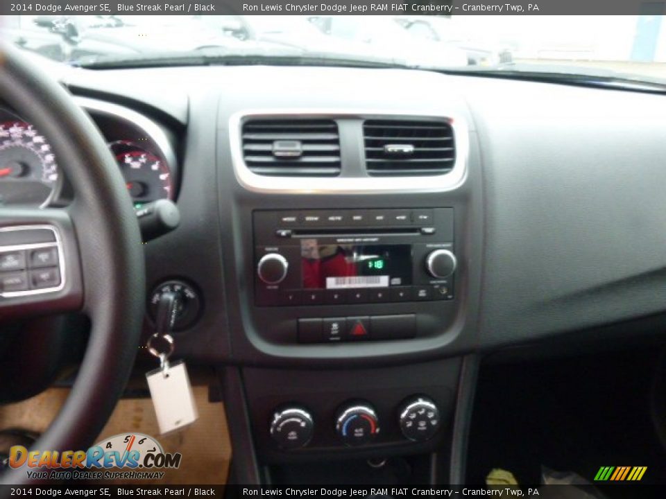 2014 Dodge Avenger SE Blue Streak Pearl / Black Photo #16