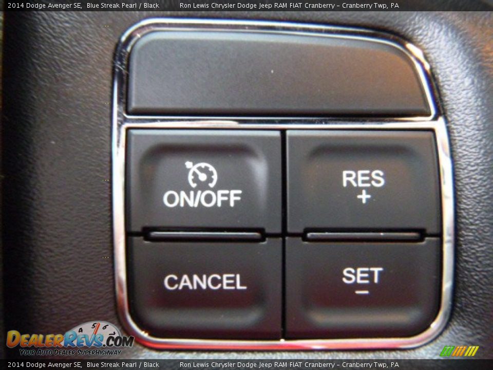 2014 Dodge Avenger SE Blue Streak Pearl / Black Photo #18