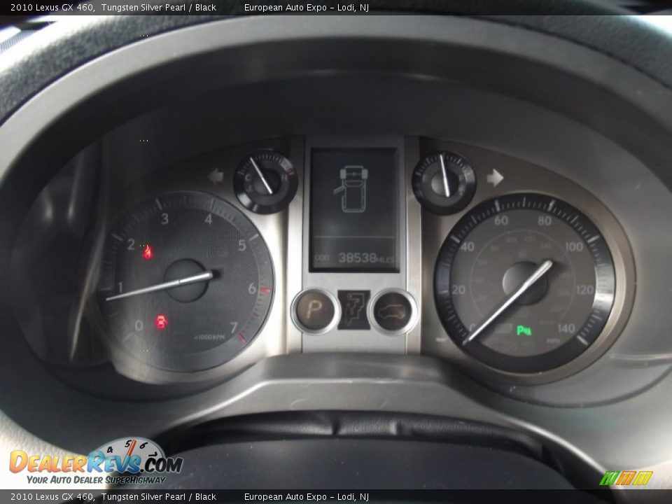 2010 Lexus GX 460 Tungsten Silver Pearl / Black Photo #36