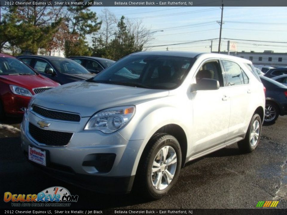 2012 Chevrolet Equinox LS Silver Ice Metallic / Jet Black Photo #1