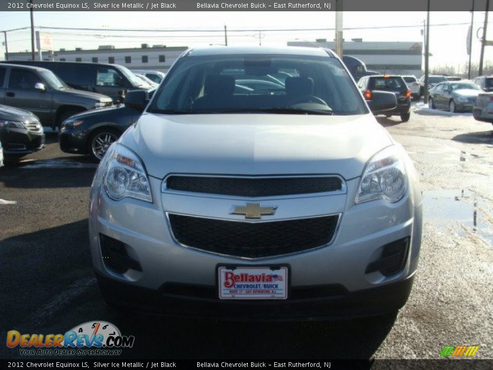 2012 Chevrolet Equinox LS Silver Ice Metallic / Jet Black Photo #2