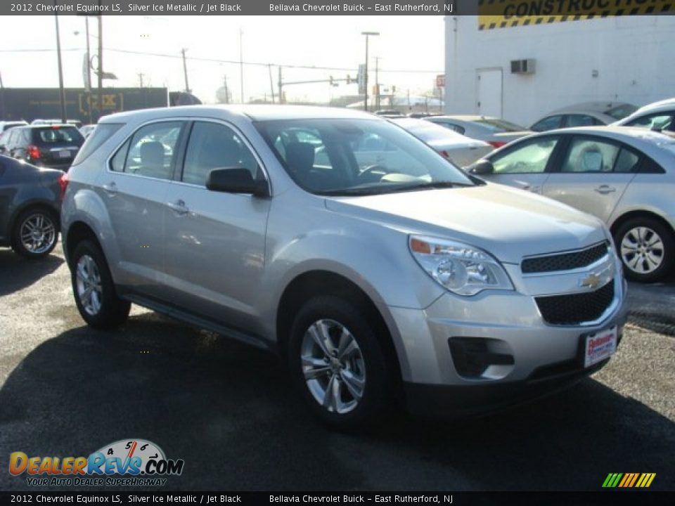 2012 Chevrolet Equinox LS Silver Ice Metallic / Jet Black Photo #3