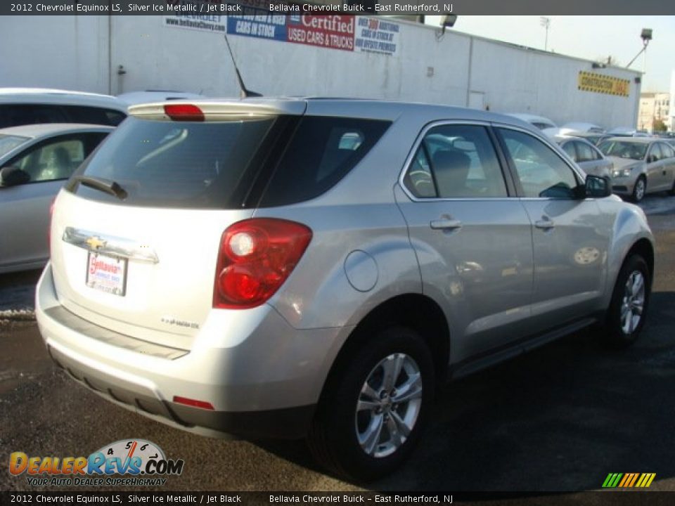2012 Chevrolet Equinox LS Silver Ice Metallic / Jet Black Photo #4