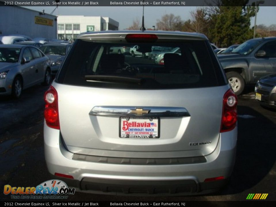 2012 Chevrolet Equinox LS Silver Ice Metallic / Jet Black Photo #5