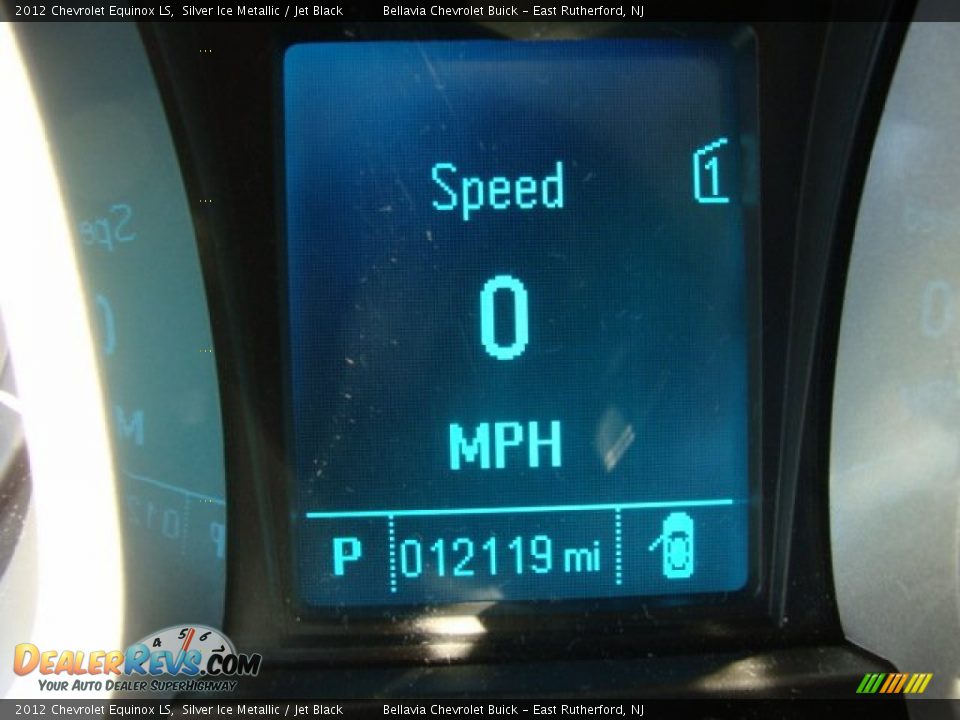 2012 Chevrolet Equinox LS Silver Ice Metallic / Jet Black Photo #10