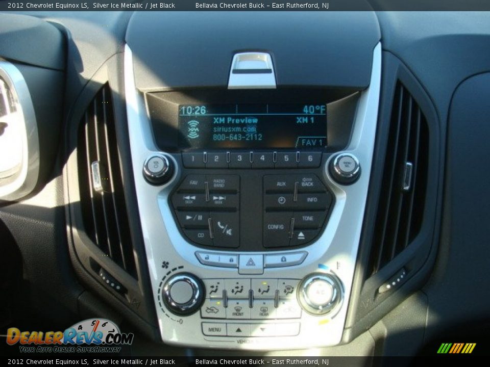 2012 Chevrolet Equinox LS Silver Ice Metallic / Jet Black Photo #11