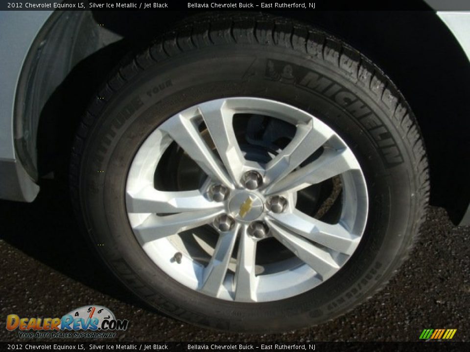 2012 Chevrolet Equinox LS Silver Ice Metallic / Jet Black Photo #14