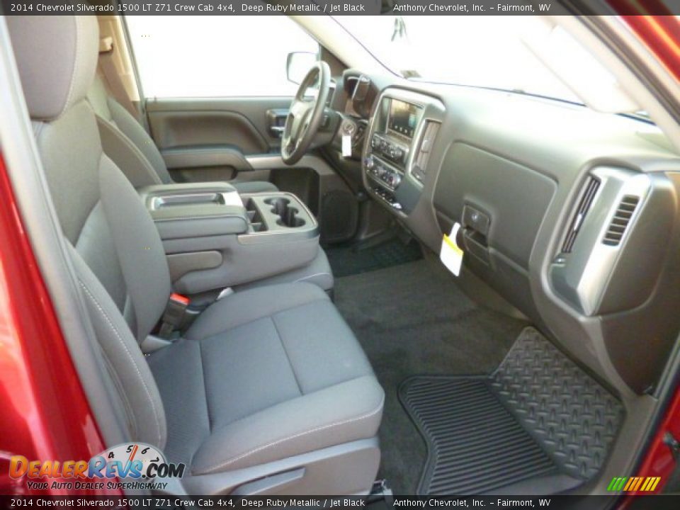 2014 Chevrolet Silverado 1500 LT Z71 Crew Cab 4x4 Deep Ruby Metallic / Jet Black Photo #9