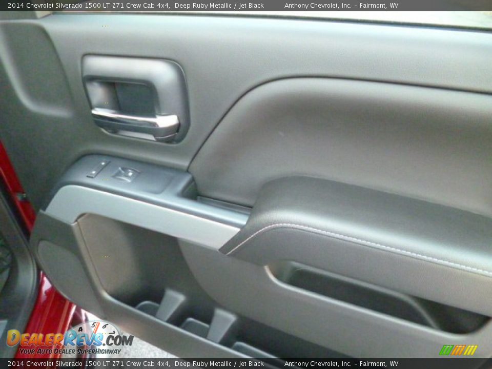 2014 Chevrolet Silverado 1500 LT Z71 Crew Cab 4x4 Deep Ruby Metallic / Jet Black Photo #10